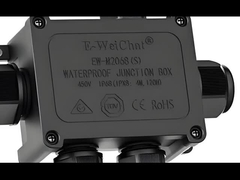 Boîte de jonction de câble étanche, 1 entrée à 4 sorties, indice IP68