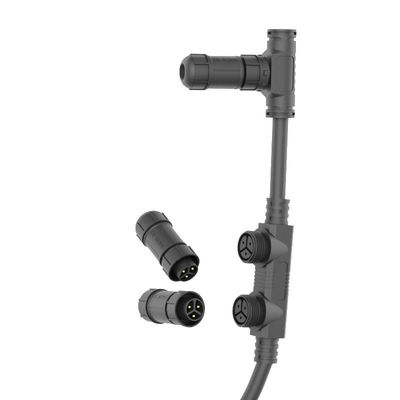 acheter Blocage par poussée M16 Connecteur mâle féminin étanche à l'eau Module de lumière de rue parallèle online manufacture