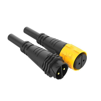 acheter Lumière d'usine à LED auto-verrouillable imperméable à l'eau connecteur d'alimentation masculin féminin injection moulée online manufacture