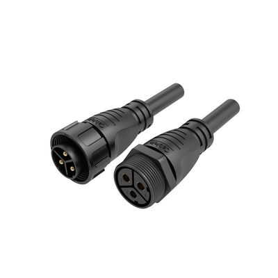 acheter 3 noyaux M25 à l'épreuve de l'eau connecteur mâle femelle 32A enfilé en plastique moulé par injection online manufacture