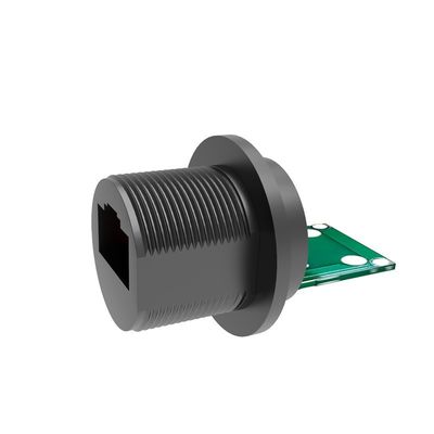 acheter RJ45 M20 Panneau connecteur de signal imperméable à l'eau Cap de cristal Adaptateur réseau industriel online manufacture