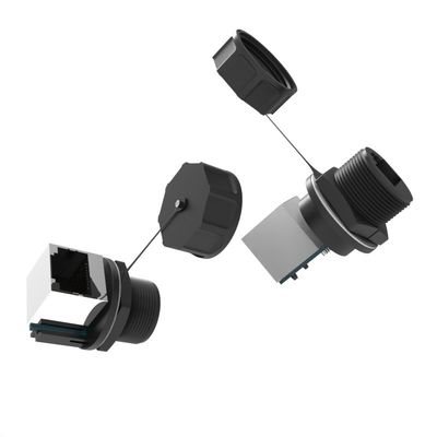 acheter PA66 Nylon IP67 Connecteur de signal étanche à 90 degrés online manufacture
