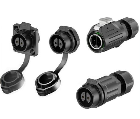 acheter Connecteur d'alimentation étanche série LP à 2 broches IP68 PA66 20A 500V fabrication en ligne