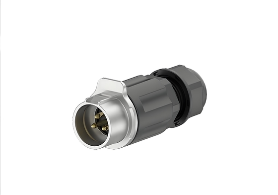 acheter Connecteur de câble en ligne 20A IP68, 3 broches série LP20, hybride métal-nylon, terminaison à souder, coupleur fil à fil étanche fabrication en ligne