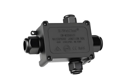 acheter Boîte de jonction imperméable à l'eau de type 1in3Out, boîtier de glande de câble pour les connexions de données électriques fabrication en ligne