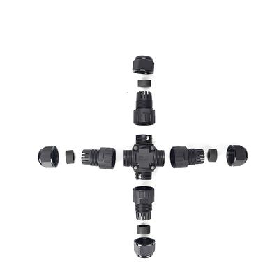 acheter Connecteur à vis M20 étanche à l'eau 1-3 Port IP67 pour la distribution d'alimentation et de signal avec matériau PA66 et jauge de fil 0,5 mm2-2,5 mm2 fabrication en ligne