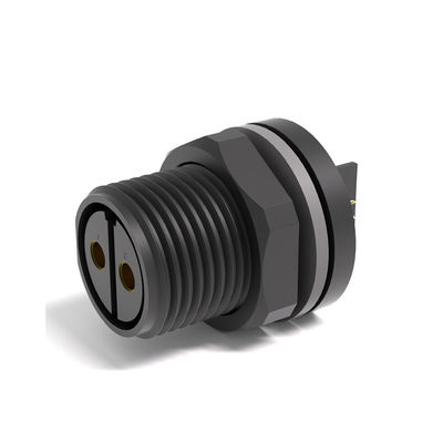 PA6 IP67 Connecteurs circulaires industriels 100VAC Connecteur étanche de type M12