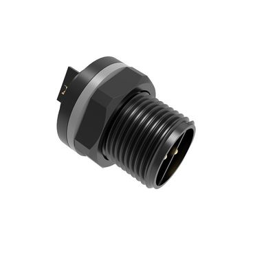 Connecteur circulaire industriel imperméable à l'eau IP67 M12