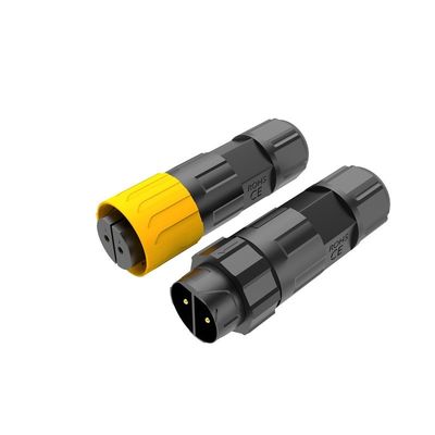 P16 Connecteur de fil auto-verrouillable étanche à l'eau connecteur circulaire mâle et femelle