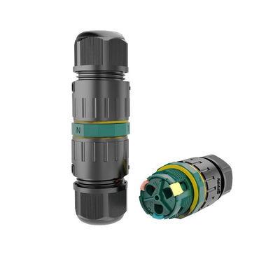 M20 3 connecteur circulaire étanche à l'eau de base type poussée adaptateur de carte rapide IP68