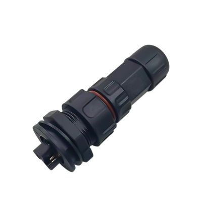 M25 Assemblage de connecteur circulaire imperméable à l'eau IP68 3 noyaux 32A micro-onduleur