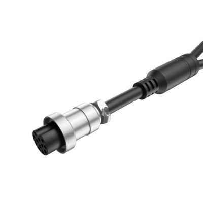 Connecteur de câble étanche IP68 avec matériau en nylon PA66 et tension de 500V pour la surveillance des véhicules industriels