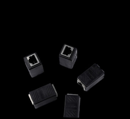 Connecteur de fil de signal électrique imperméable à l'eau RJ45 avec double tête blindée pour traitement de fil