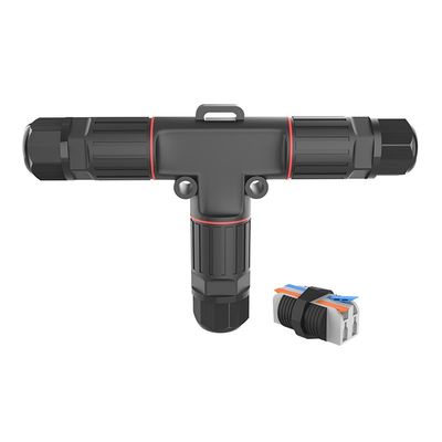 Connecteur de données imperméable à l'eau à 3 cœurs extérieur M20 Quick Card Press Quick Connector