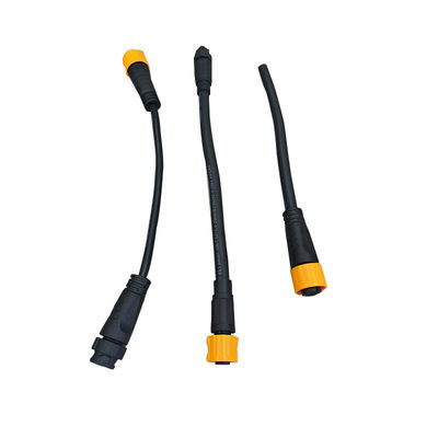 PA66 Connecteur de données imperméable à l'eau IP67 Connecteurs de câbles électriques pour équipement industriel
