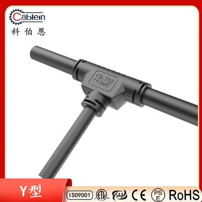 T Tee 2 noyau 3 noyau 4 noyau connecteur de câble souterrain imperméable
