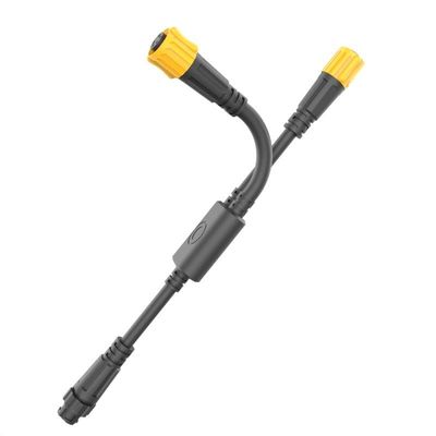 P12 Connecteur LED étanche IP68 à verrouillage automatique avec courant nominal de 10 A pour l'éclairage extérieur