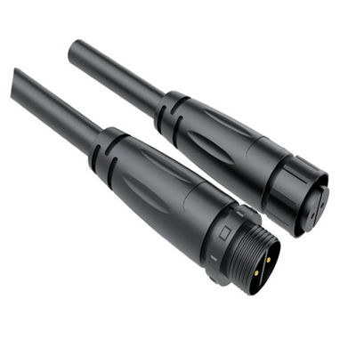 Connecteur hydraulique auto-verrouillable mâle femelle avec tension d'isolation 3KV et IP67 en plastique PA66