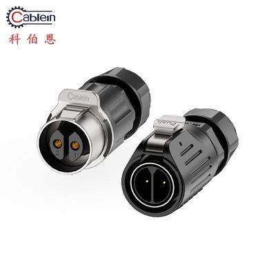 Connecteur d'alimentation étanche à l'eau de 2000 V AC à tension isolante avec courant nominal maximal de 35 A