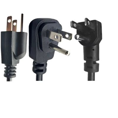 Connexion de câble électrique à la prise de courant de mise à la terre standard 10A 250V 3 broches 3 broches
