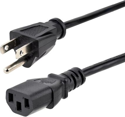 Connexion de prise électrique noire de 4,8 mm de diamètre pour applications polyvalentes