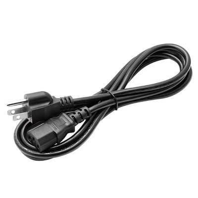 ETL & TUV Standard Black Connection de prise de courant en PVC