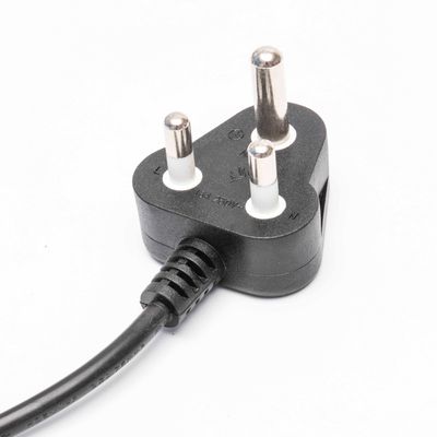 110V - 240V câble d'alimentation noir avec 1m 1,5m 1,8m 2m mètres et certification UL